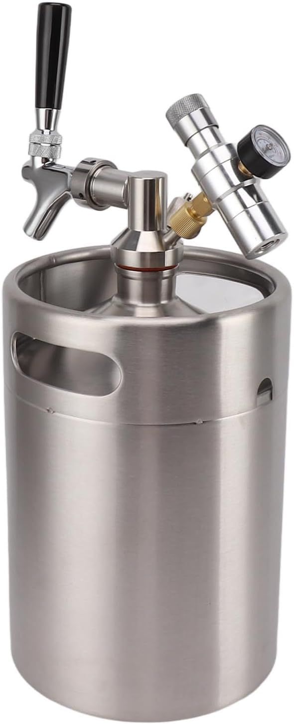 Mini Keg 170oz Stainless Steel Beer Kit