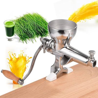 Manual Stainless Steel Wheatgrass Juicer Fruit Extractor