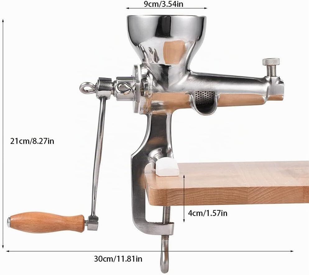 Manual Stainless Steel Wheatgrass Juicer Fruit Extractor