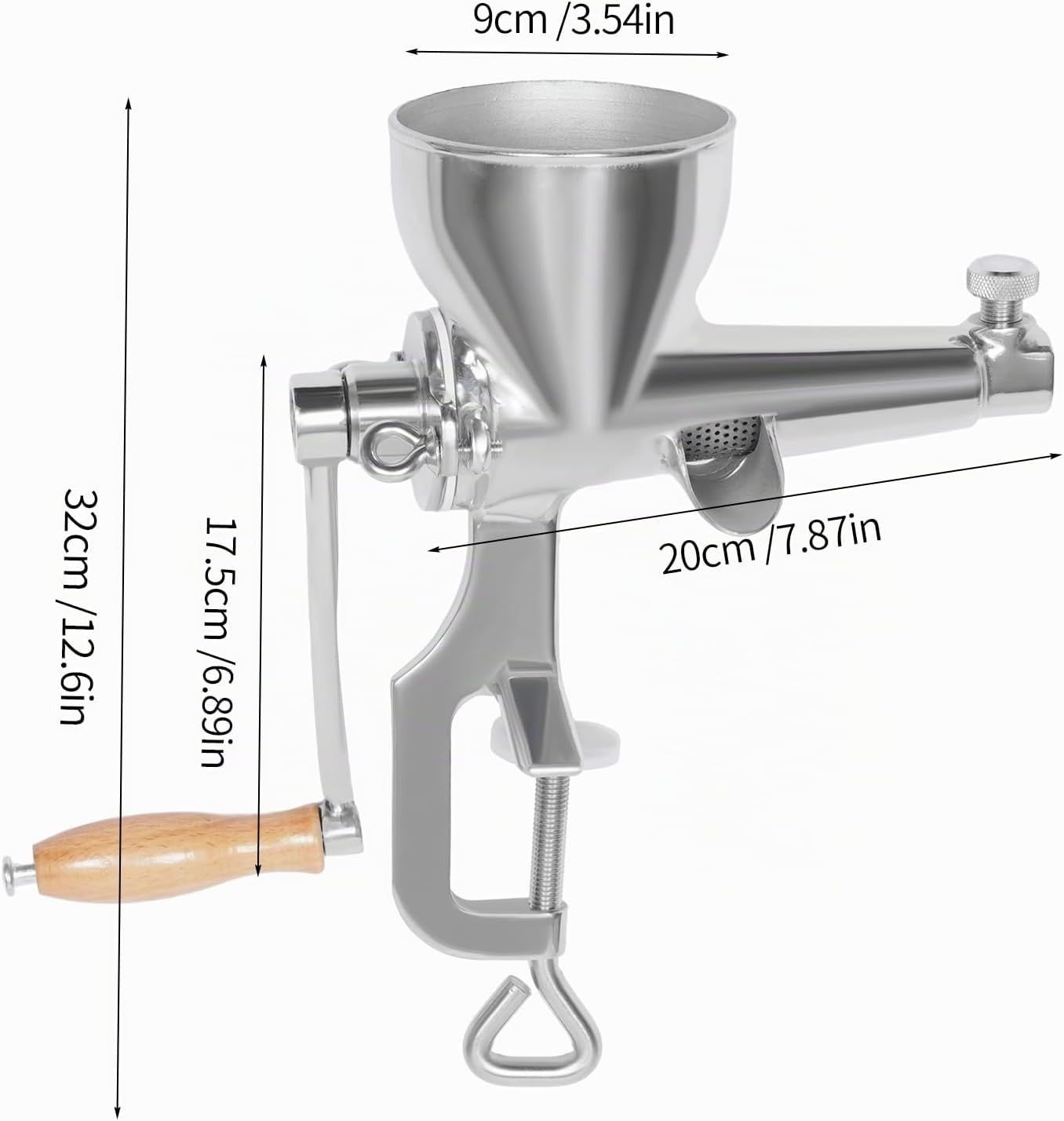 Manual Stainless Steel Wheatgrass Juicer Fruit Extractor