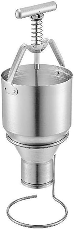 5L Manual Donut Depositor, Adjustable Batter Dispenser with 6 Thickness Settings