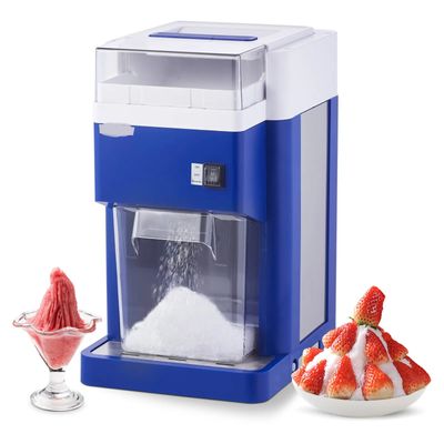 Commercial Ice Shaver Machine 300W Electric Snow Cone Maker