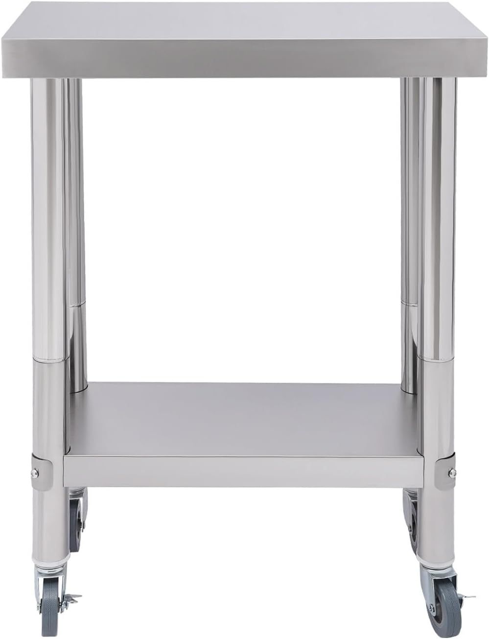 Stainless Steel Work Table 300KG with Wheels