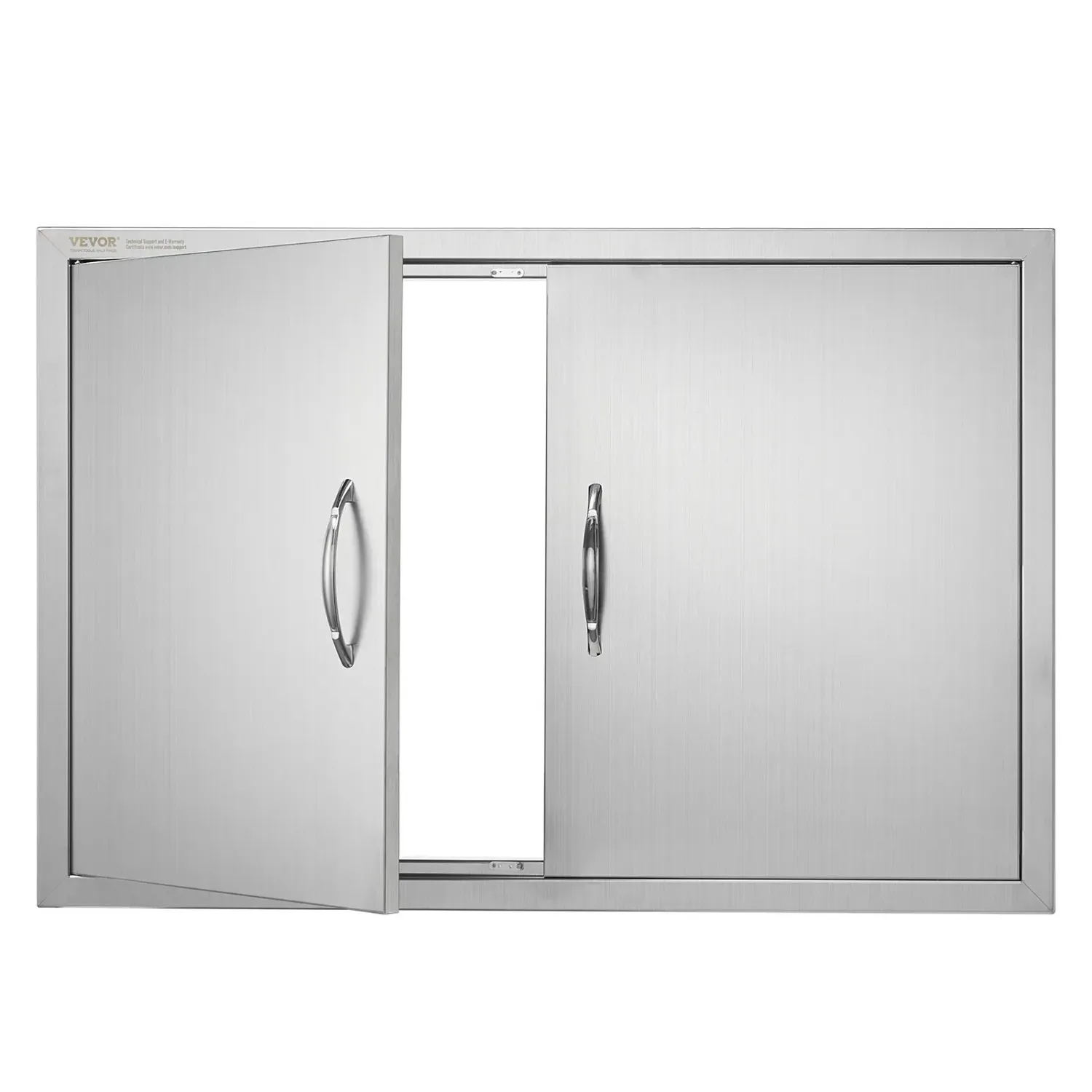 Stainless steel Walled Double Bbq Door Island For Kitchen, 39" x 26"