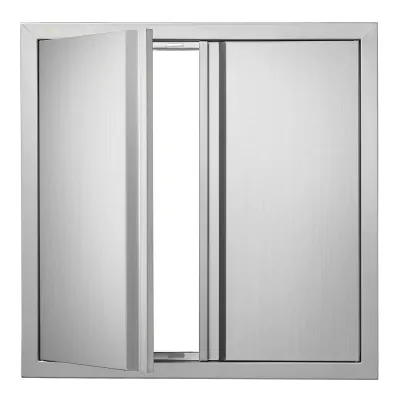 24 × 24-inch Stainless Steel Outdoor Kitchen Access Door
