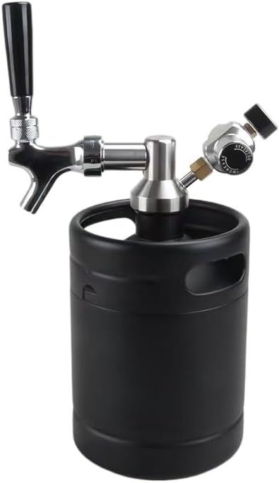 Beer Growler 2L Stainless Steel Tap System