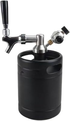 Beer Growler 2L Stainless Steel Tap System