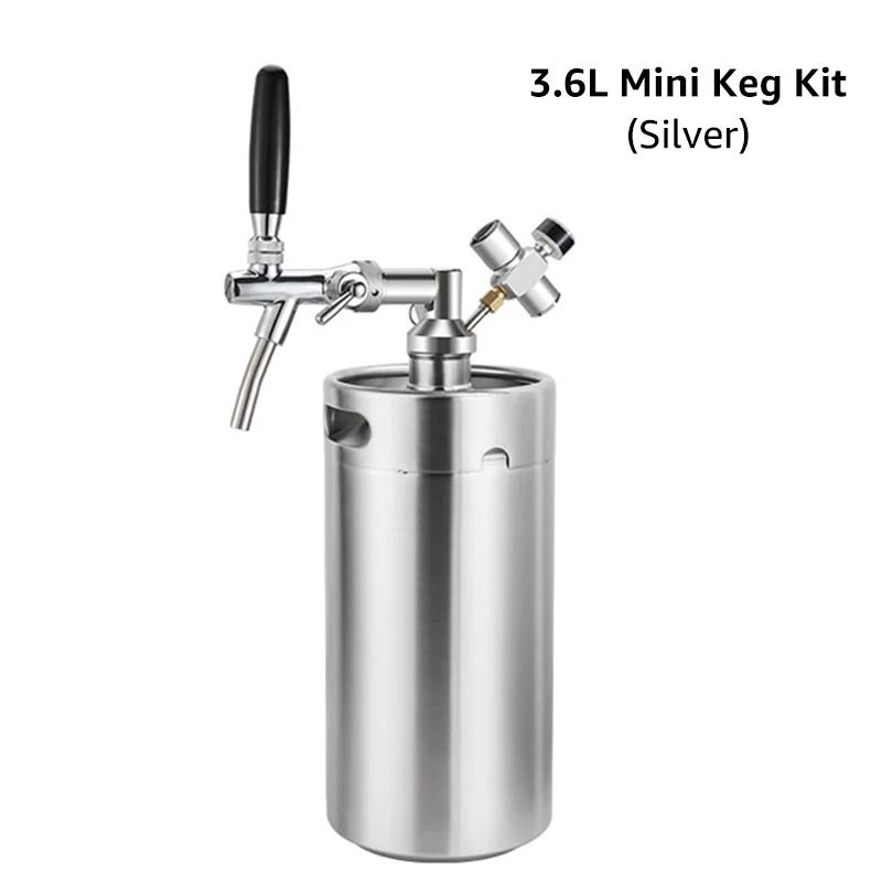 Mini Keg 3.6L 5L Beer Tap Dispenser Kit