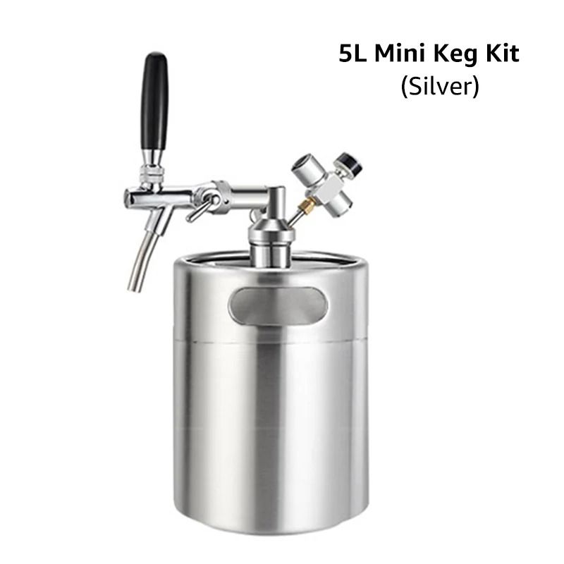 Mini Keg 3.6L 5L Beer Tap Dispenser Kit