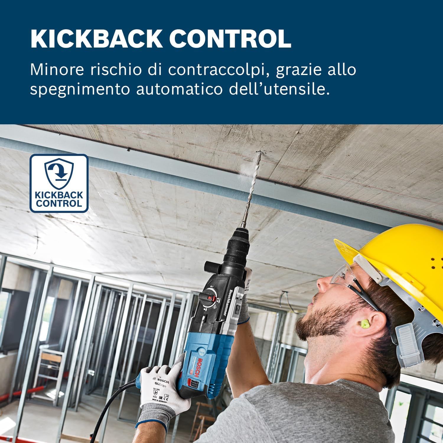Professional GBH 2-28 F Rotary Hammer – 880W SDS Plus