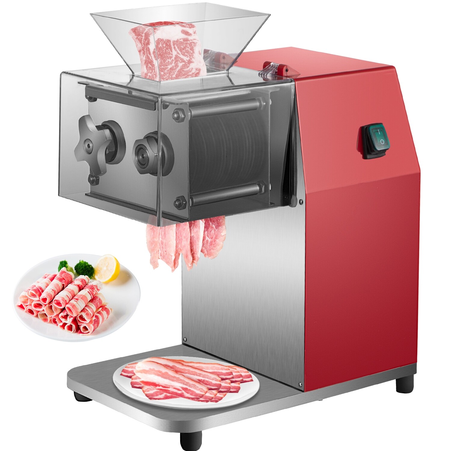 Commercial Meat Slicer 850W Stainless Steel