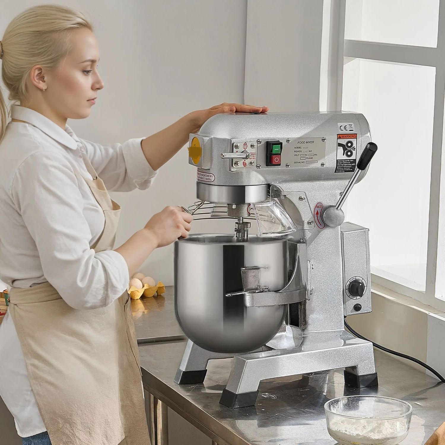 Commercial Food Mixer 18.7L 1100W Stand Mixer