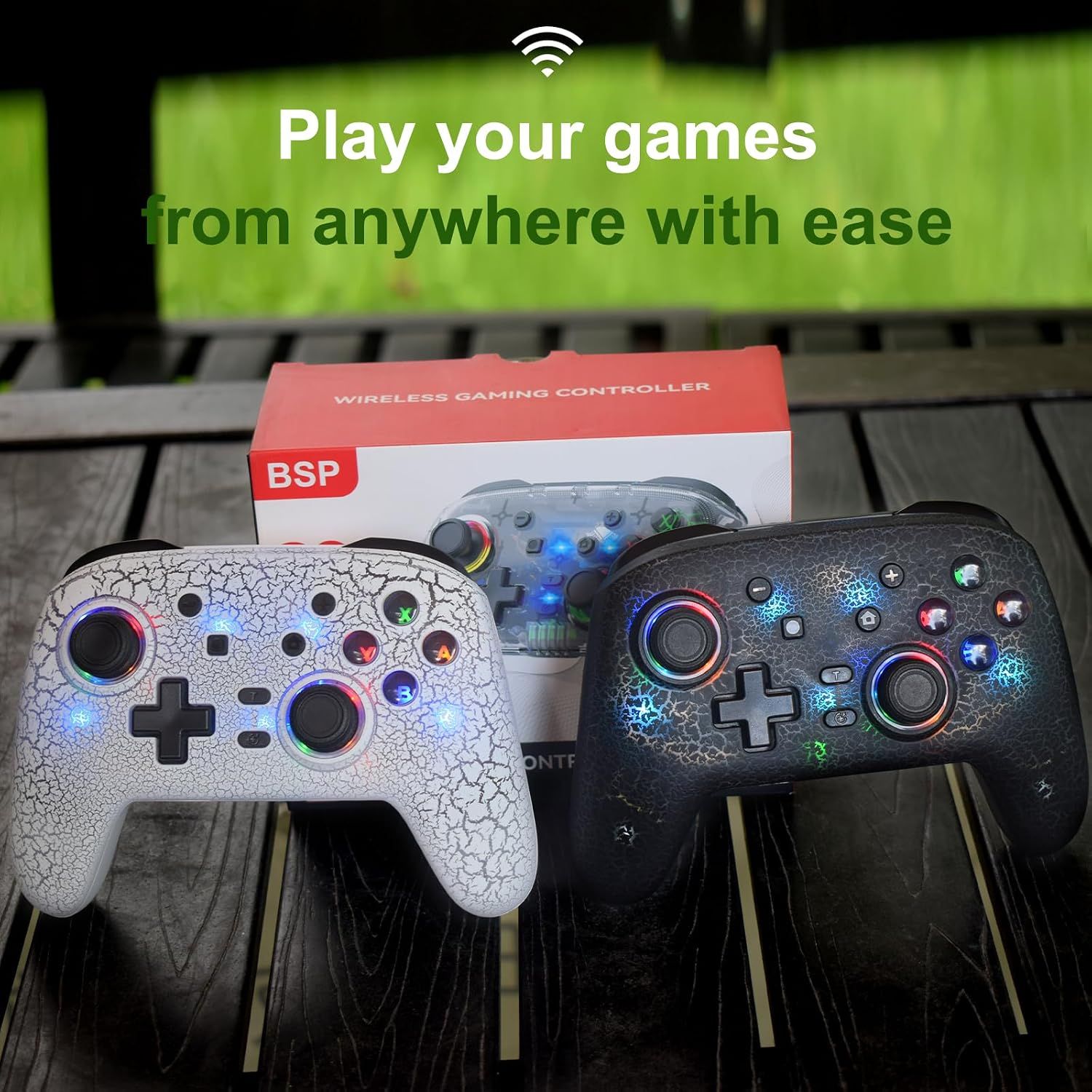 Wireless Bluetooth Game Controller for PC PS4 PS3 Switch iOS Android