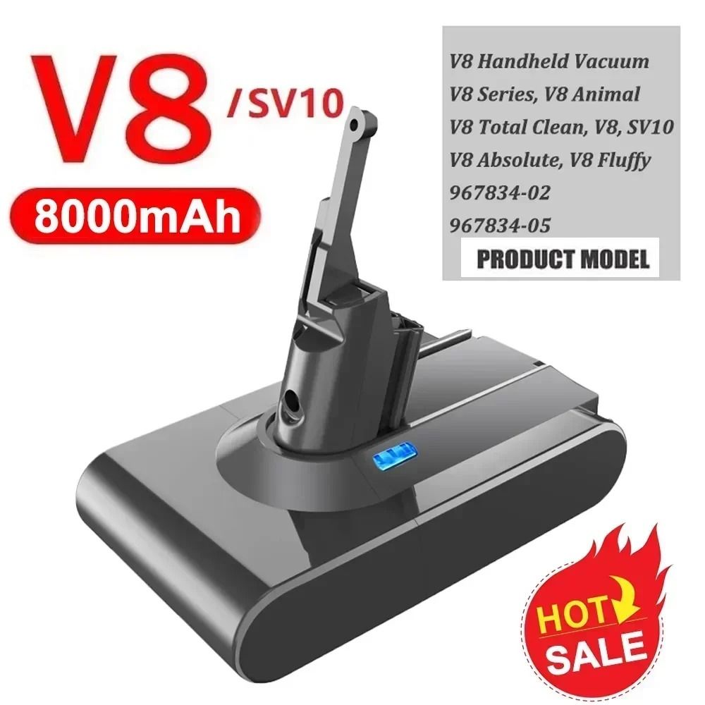 Dyson Battery V7 6000mAh 21.6V Replacement