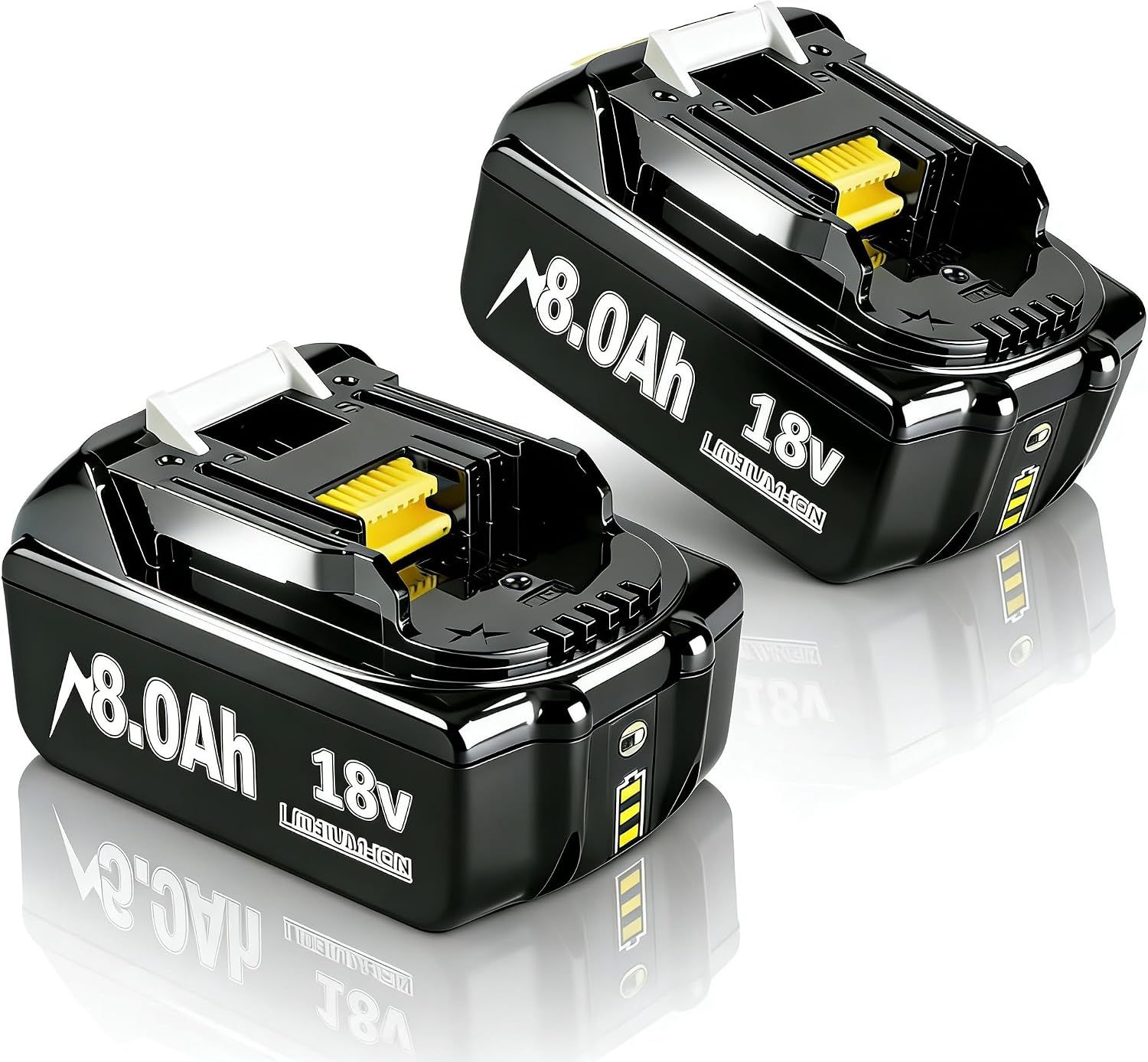 Makita Battery 18V 8Ah Replacement 2 Pack