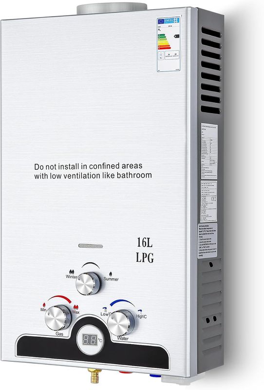 16L LPG Tankless Gas Water Heater