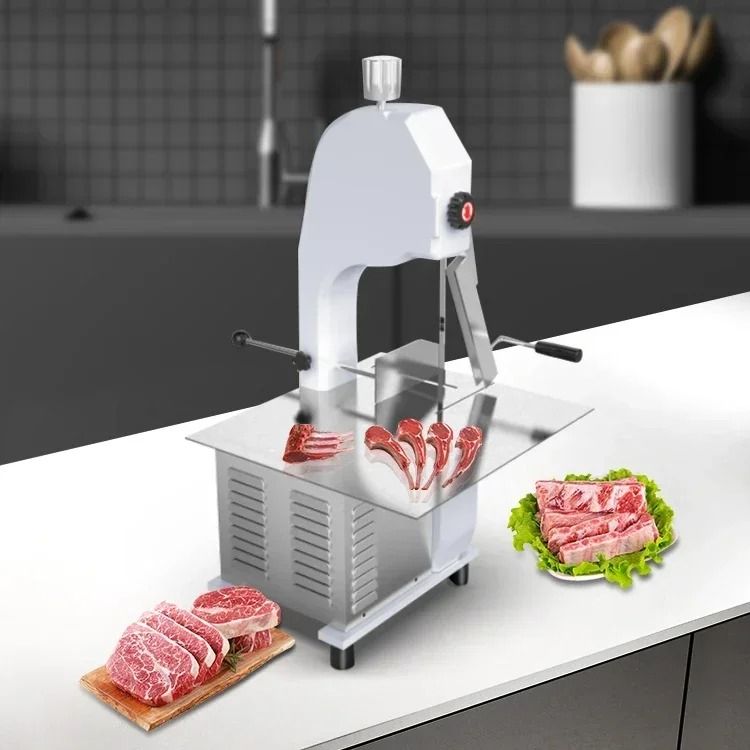 Tabletop Band Saw Meat Cutter, Commercial bone cutting machine