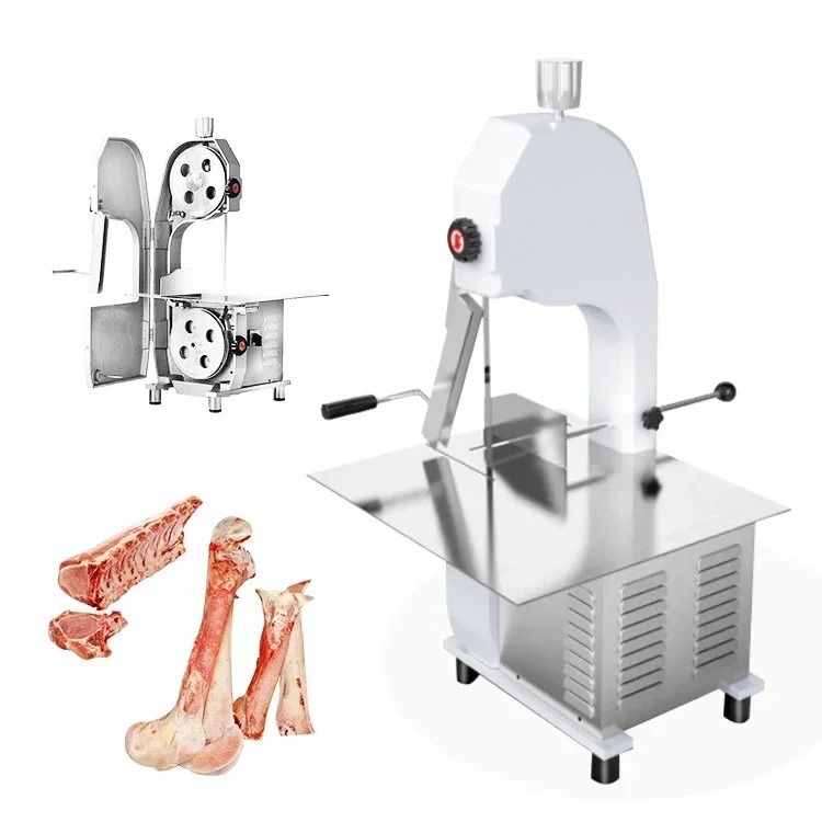 Tabletop Band Saw Meat Cutter, Commercial bone cutting machine