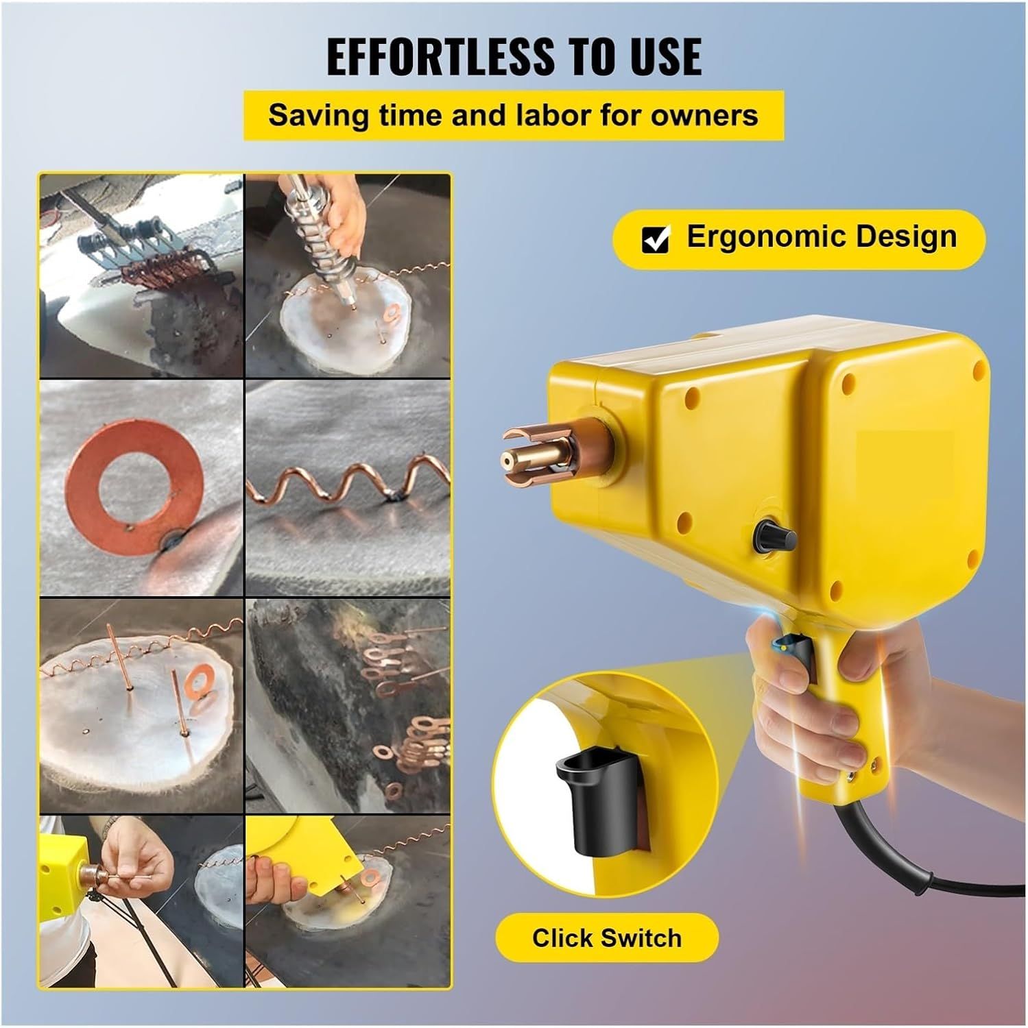 Stud Welder Dent Repair Kit – 1600A Automotive Spot Welding Dent Puller