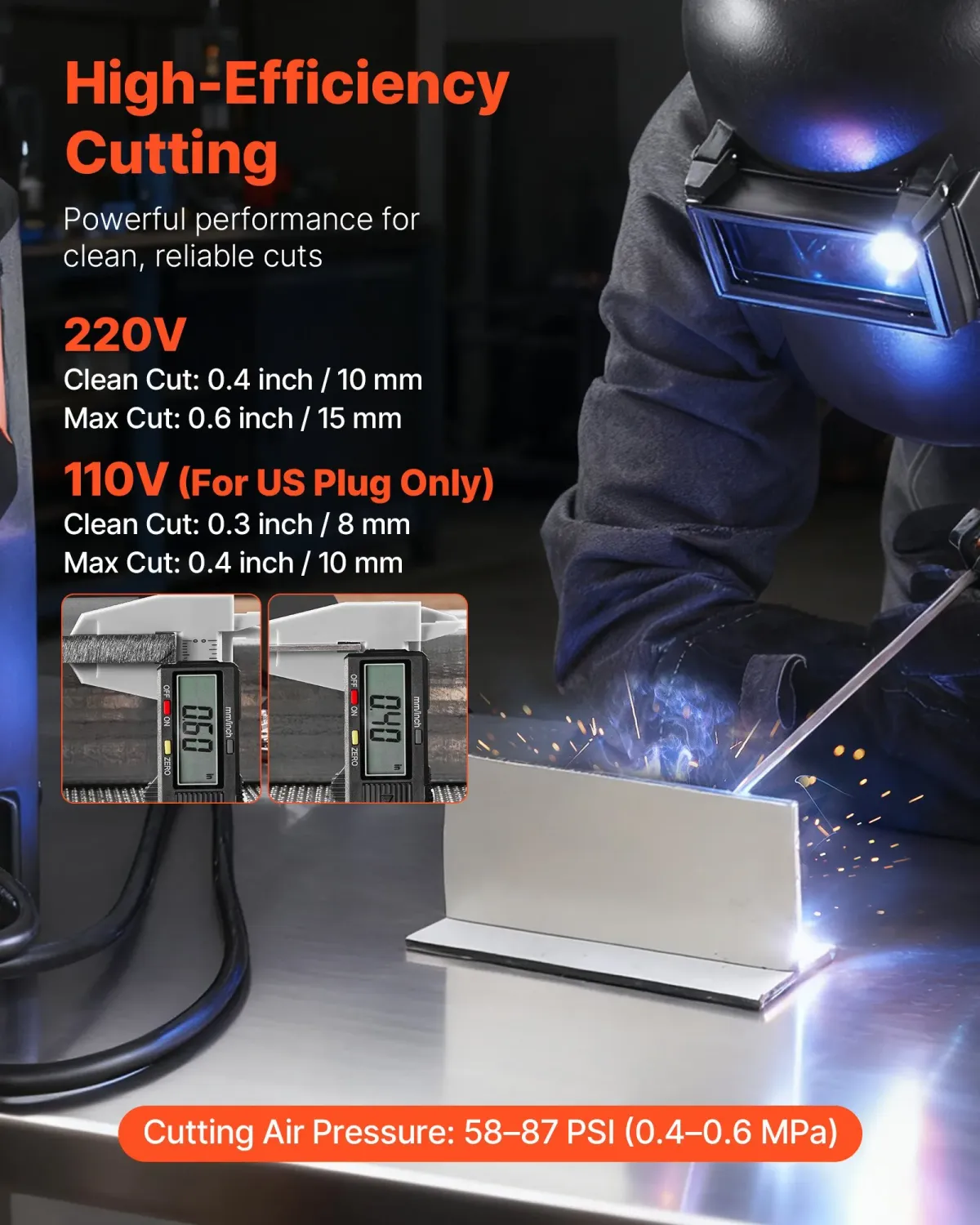 Portable &amp;amp; 3-in-1 Plasma Cutter &amp; Welding Machine – 50A Cutter, 200A TIG/MMA Welder