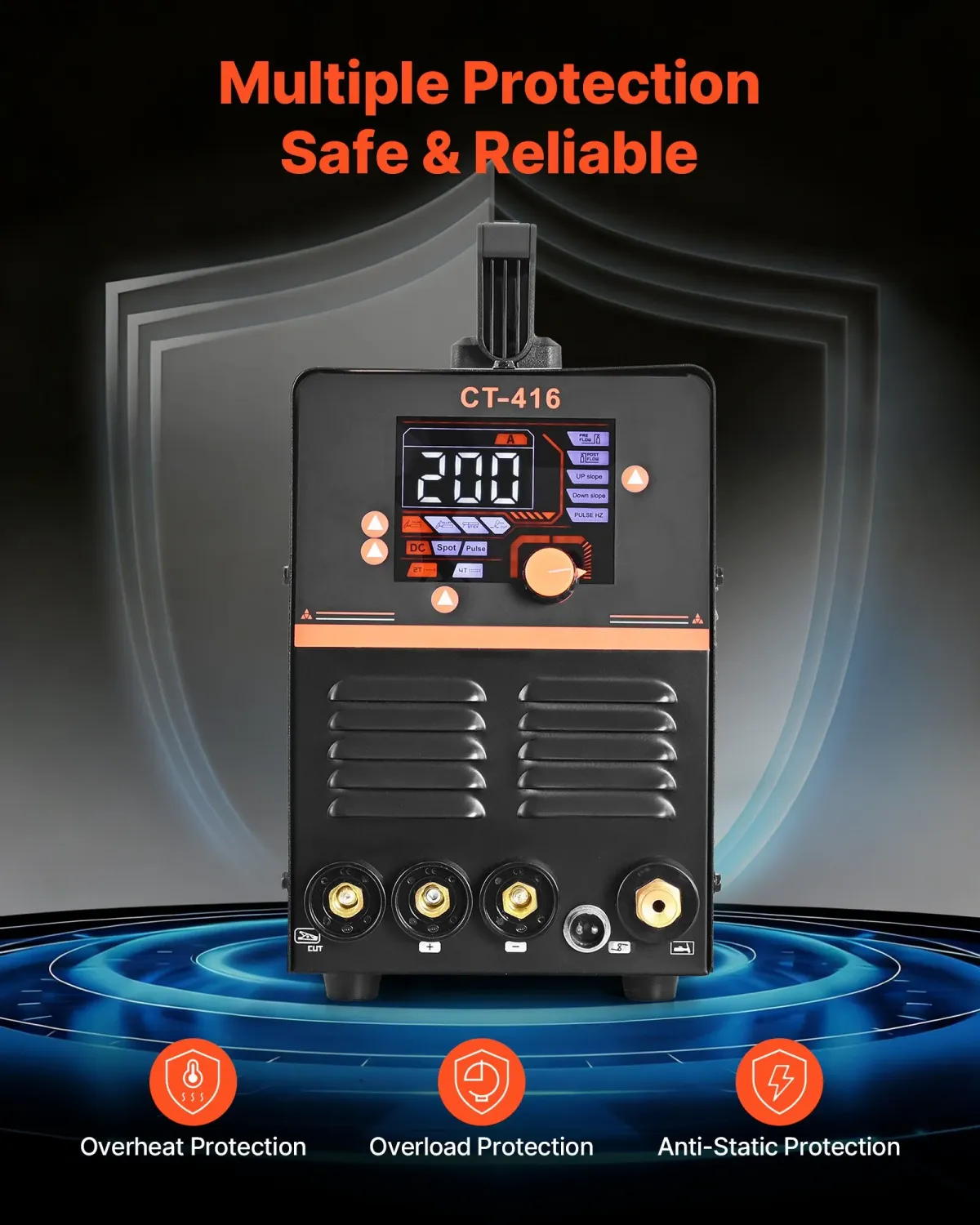Portable &amp;amp; 3-in-1 Plasma Cutter &amp; Welding Machine – 50A Cutter, 200A TIG/MMA Welder