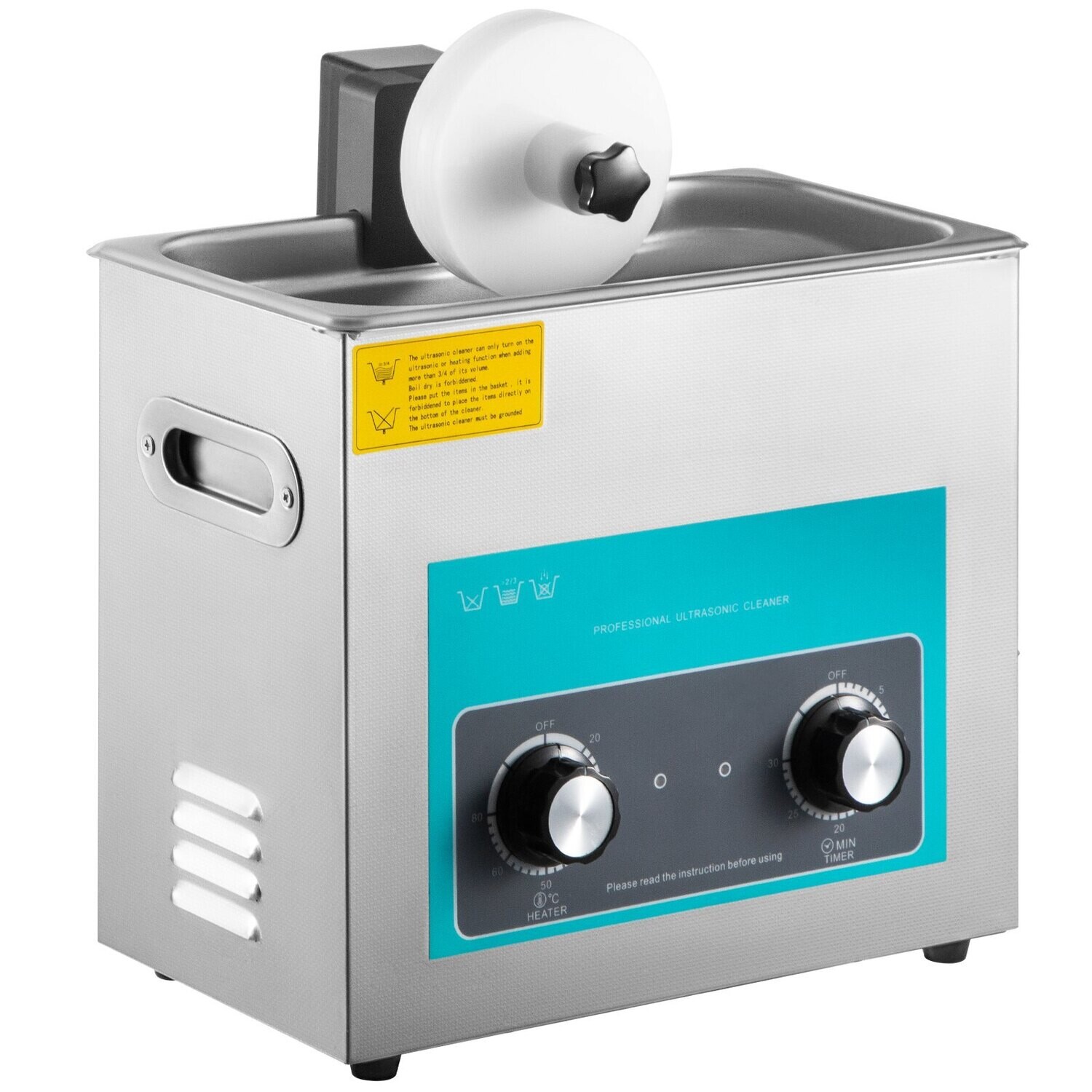 Vinyl record 6L Digital Ultrasonic Record Cleaning Device Stainless Steel 33 x 18 x 28.5 cm