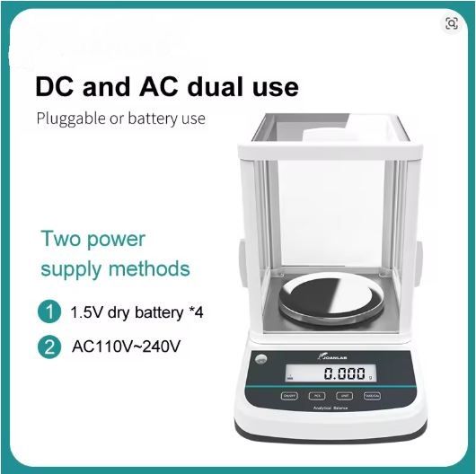 FA2003S Analytical Balance Scale 0.001g High Precision Digital Laboratory Weighing Scale