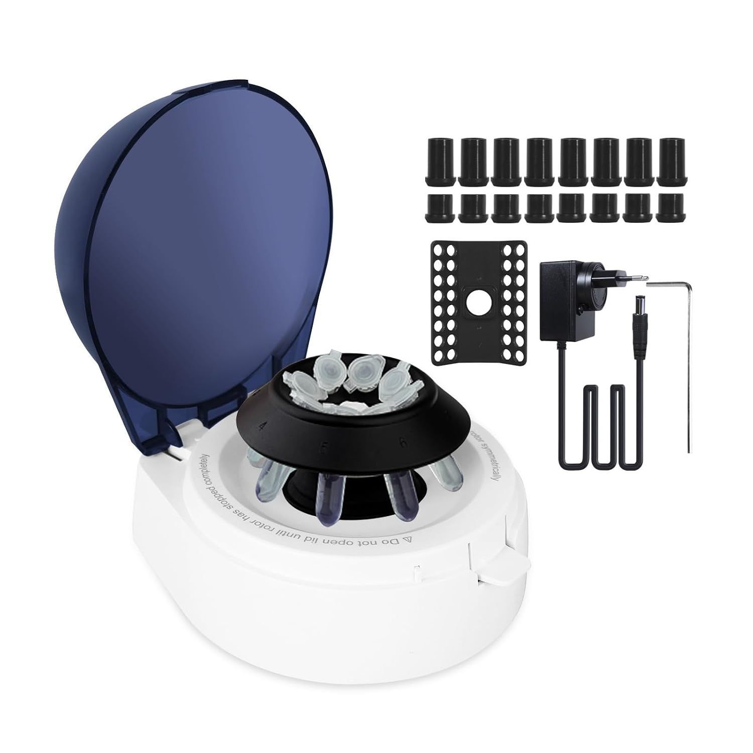 Mini Electric Centrifuge Machine 7000RPM Blood Centrifuge Tester with Fixed Speed Rotor Laboratory Microfiltration Device