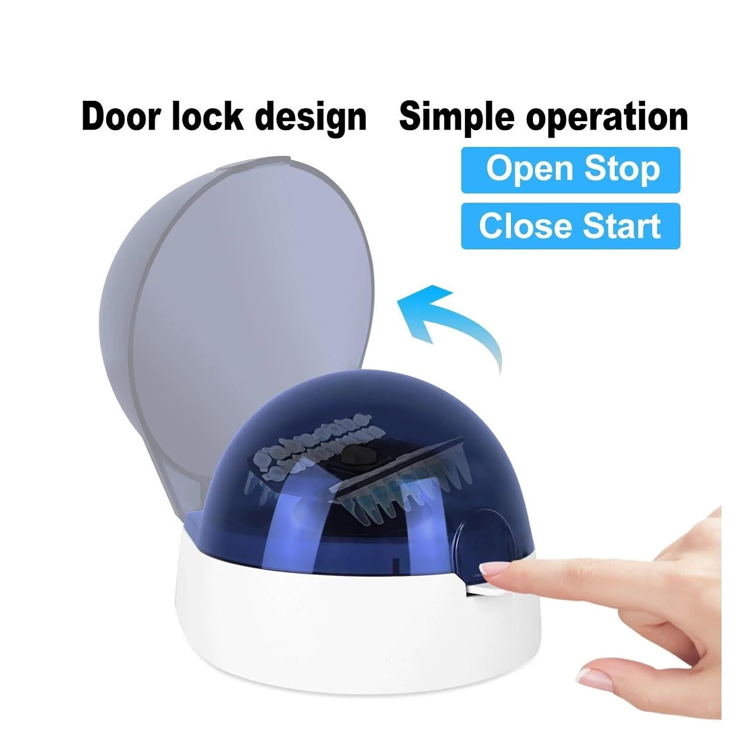 Mini Electric Centrifuge Machine 7000RPM Blood Centrifuge Tester with Fixed Speed Rotor Laboratory Microfiltration Device