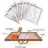 6PCS 50 x 60cm Aluminium Screen Printing Frames, 110 Micron Mesh Silk Screen Frames for Printing &amp; Sieving