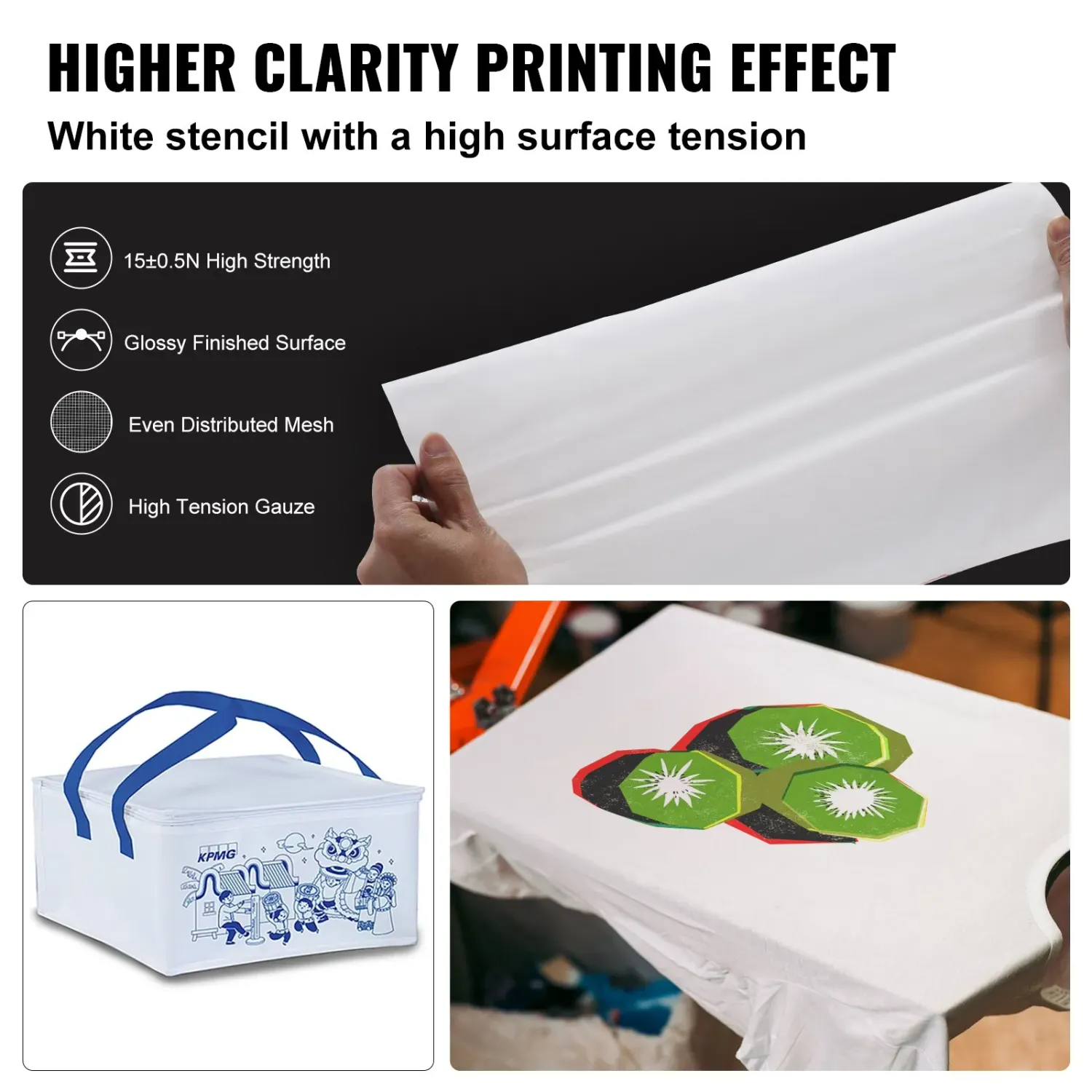 6-Piece Screen Printing Frame Kit – 20 × 24 Inch Aluminium Frames, 110 Mesh
