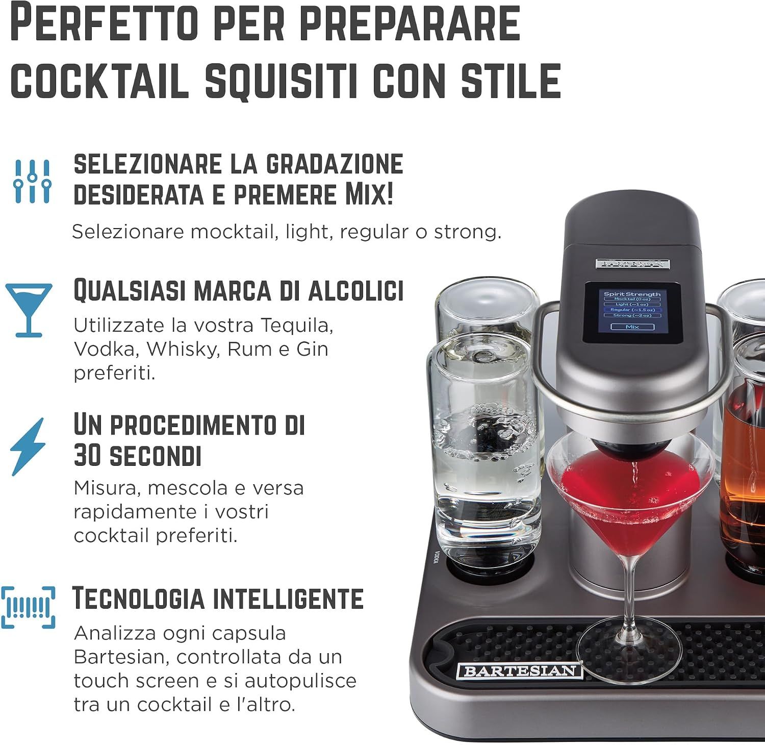 Cocktail Machine for Home Bar, Automatic Cocktail Mixer for Home Use