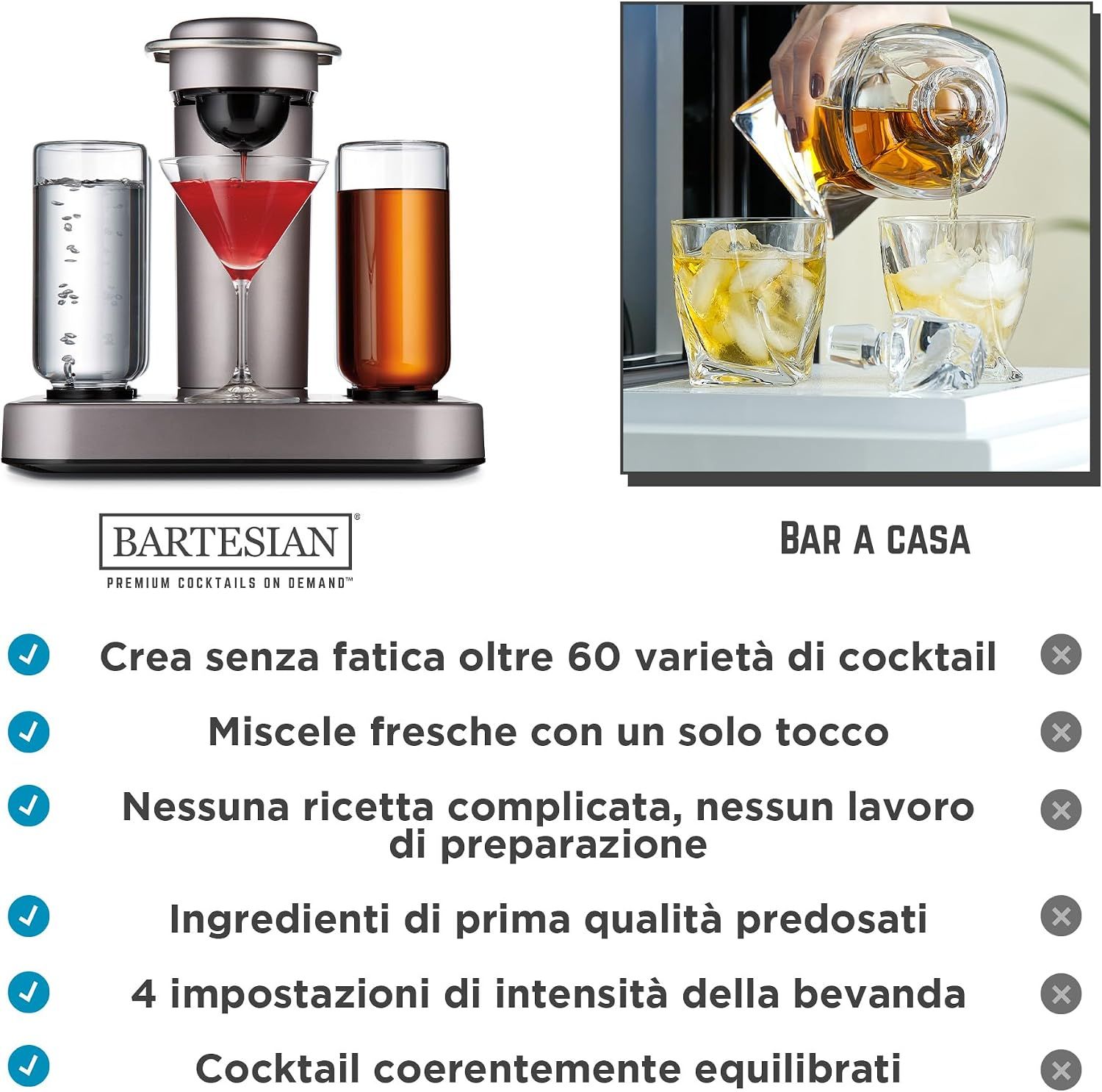 Cocktail Machine for Home Bar, Automatic Cocktail Mixer for Home Use