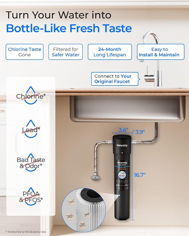 Water Filter System Undersink Drinking Water Filter