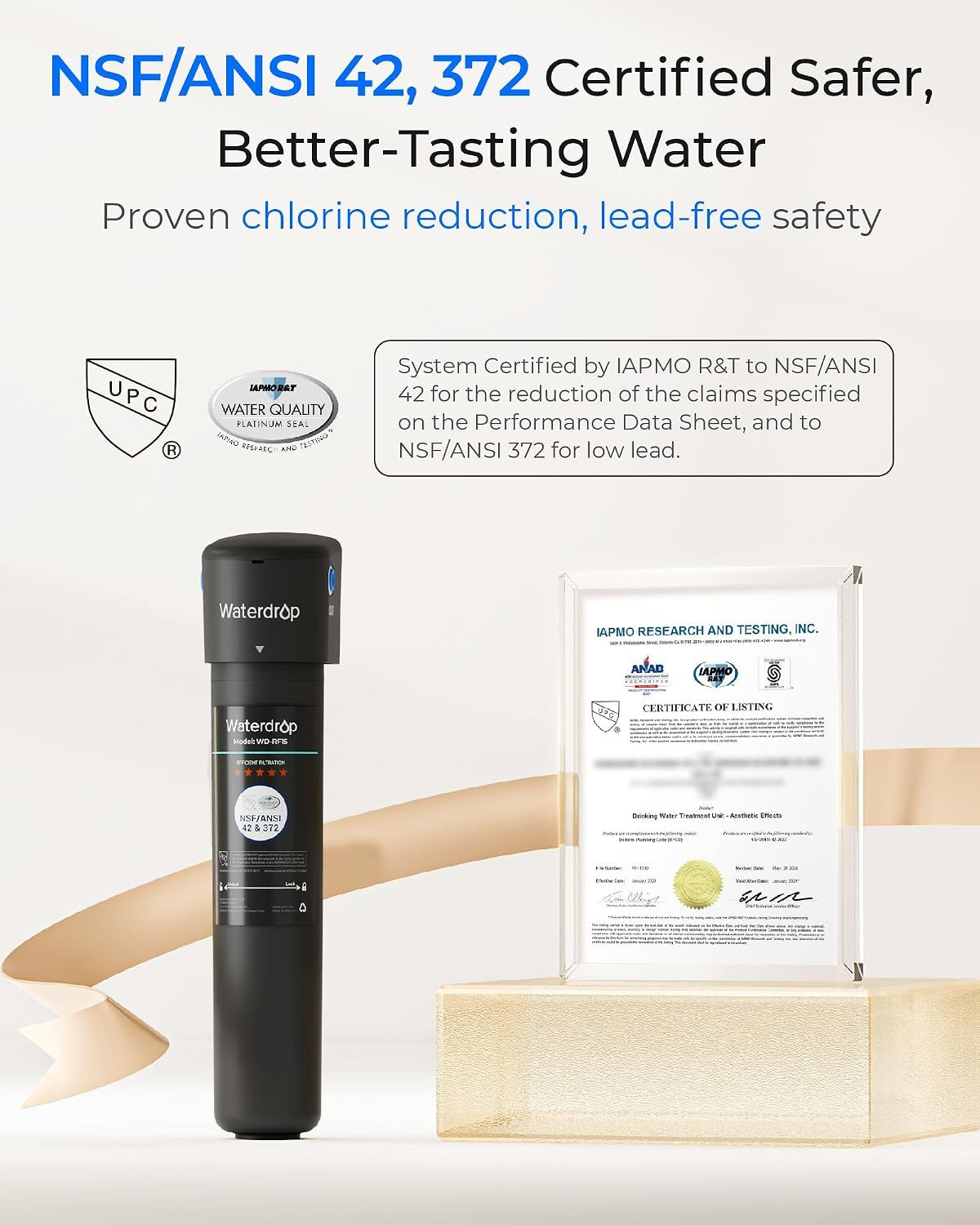 Water Filter System Undersink Drinking Water Filter