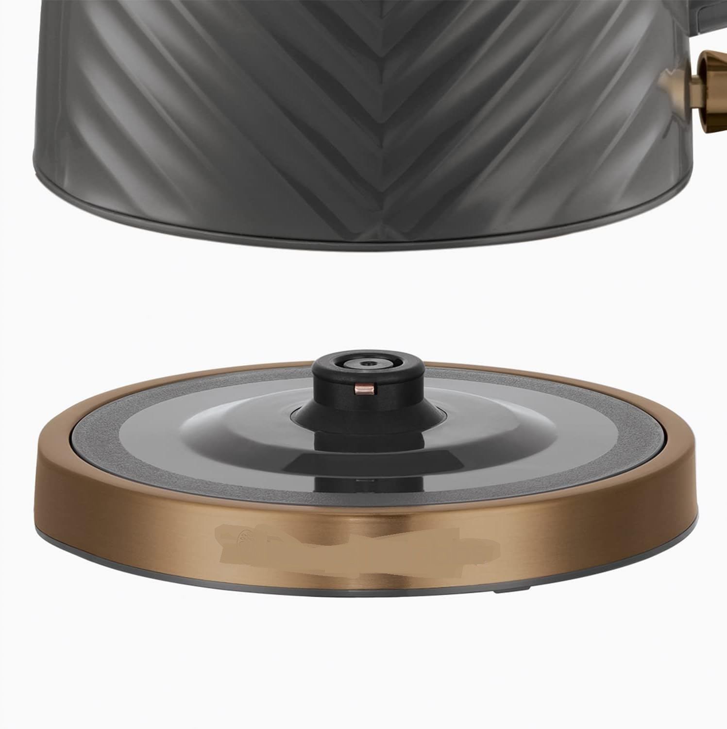 Textured Fast Boil Energy Efficient Cordless Kettle 1.7 Litre 3000 Watts
