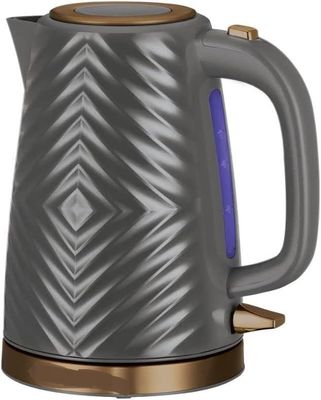 Textured Fast Boil Energy Efficient Cordless Kettle 1.7 Litre 3000 Watts
