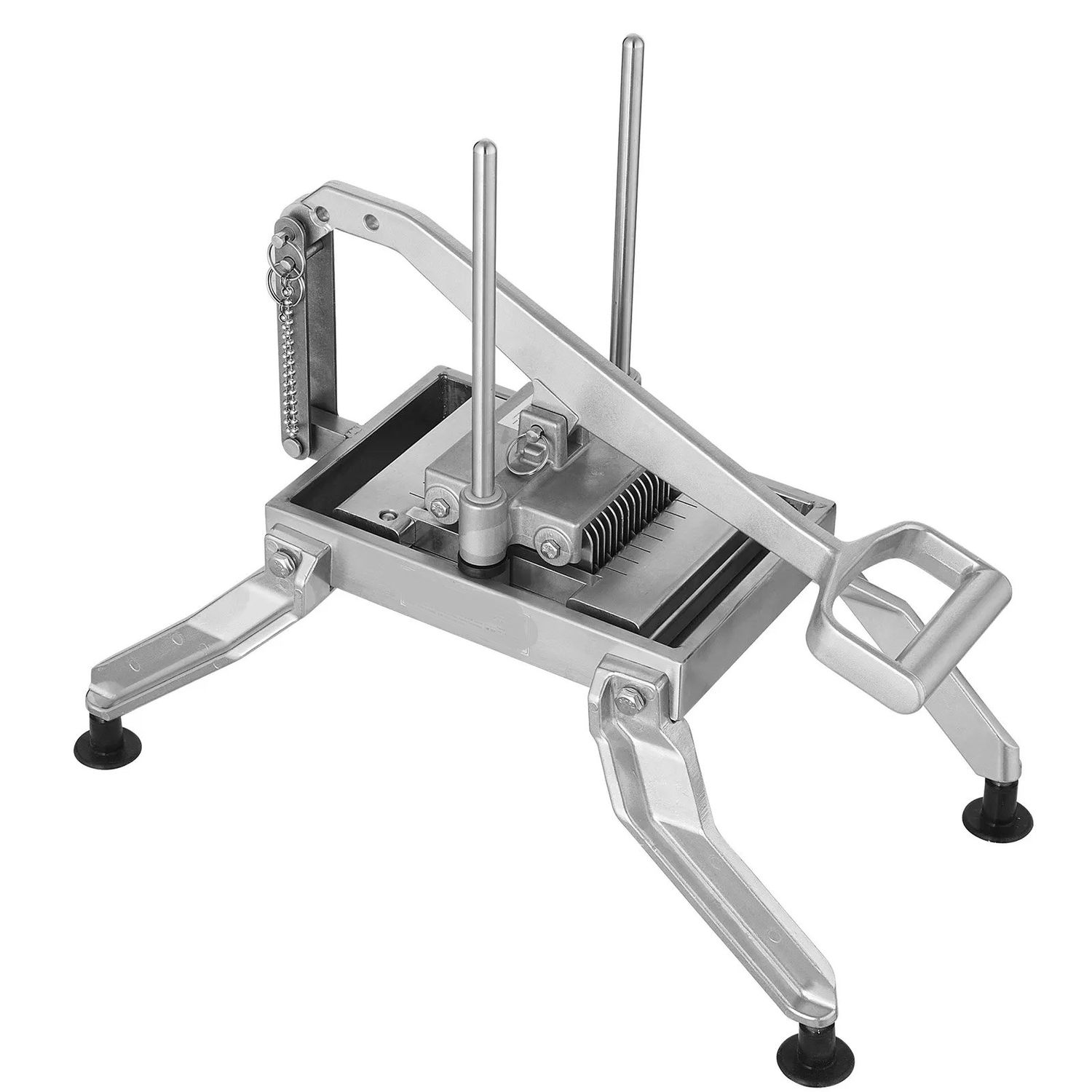Commercial Manual Vegetable Slicer 3/8 &amp; 3/16 Inch Stainless Steel Tomato Cutter
