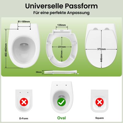 Toilet Seat with Quick-Release Function and Soft-Close Mechanism