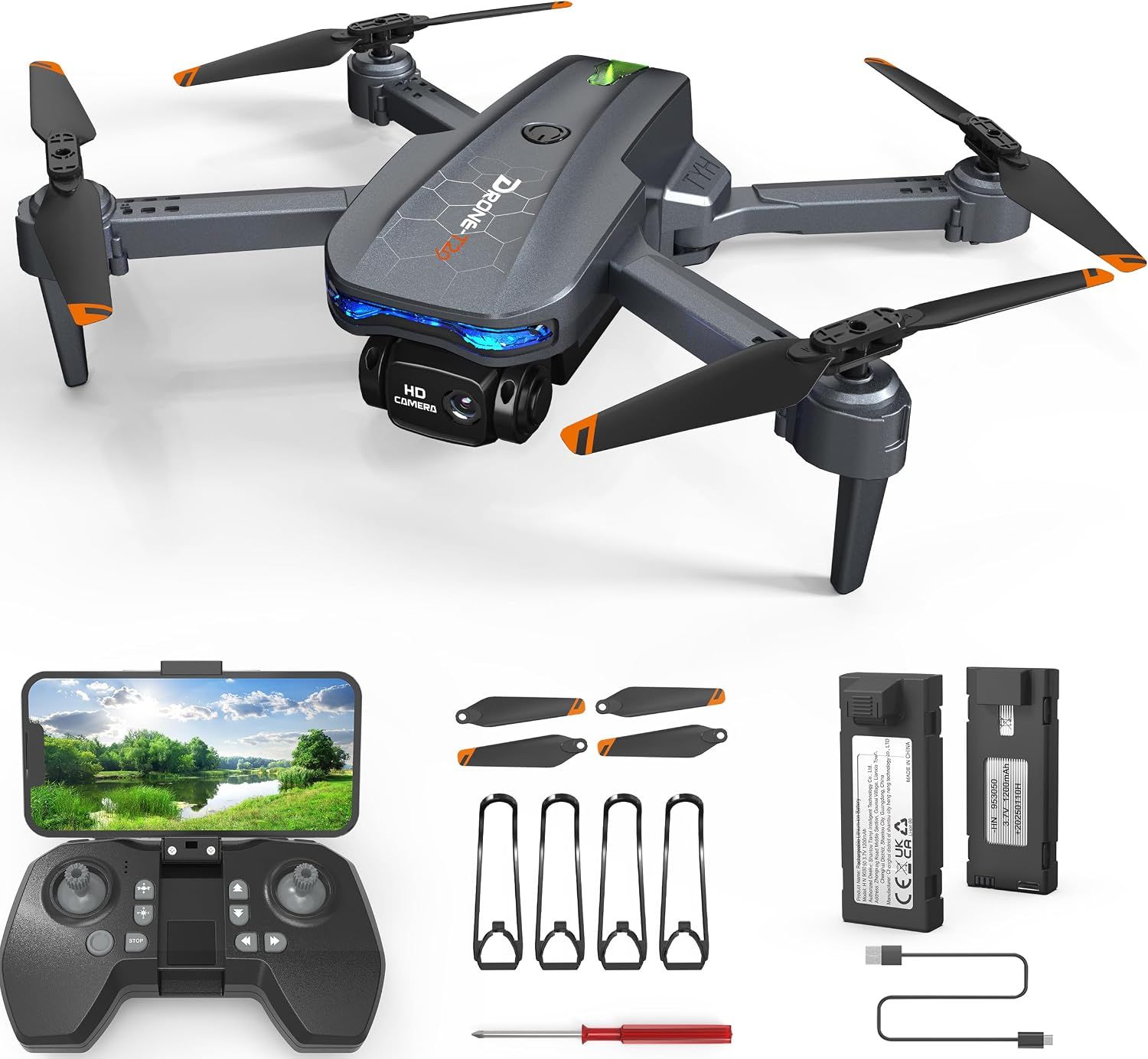 RC T29 Mini Drone with 1080p Camera – Foldable Quadcopter