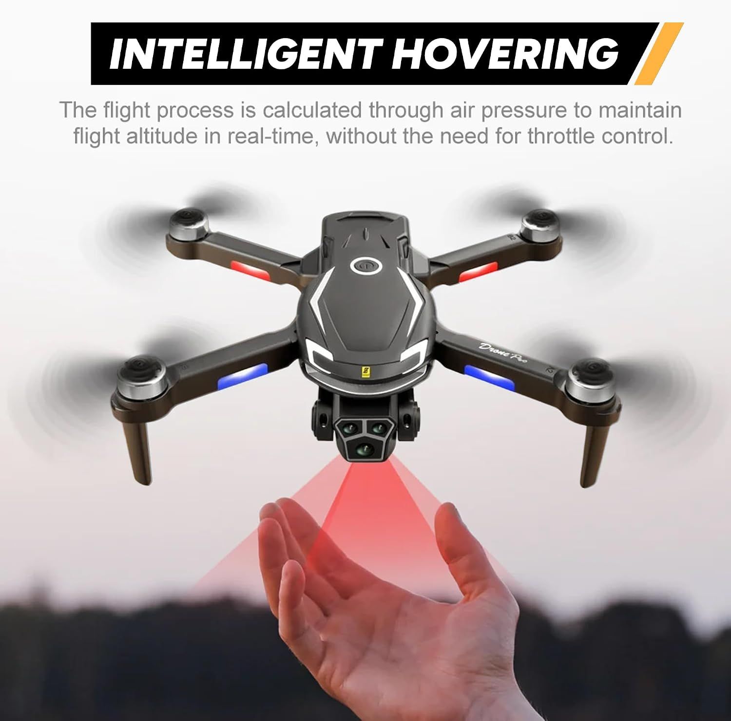 Mini Camera Drone for Kids &amp; Adults with Brushless Motor