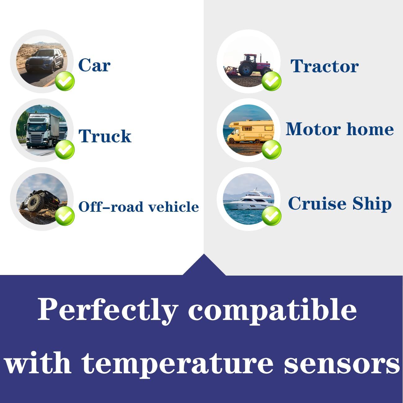 12V Diesel Heater Temperature Sensor