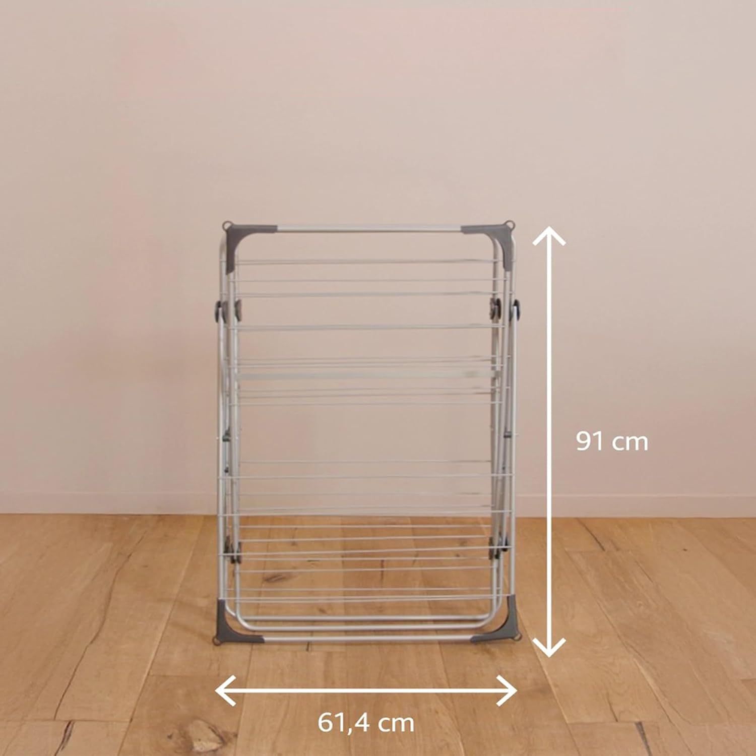 3 Tier Clothes Airer, 20m Drying Space,Washing Line, Foldable