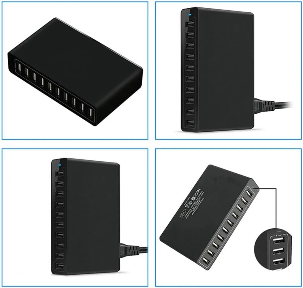 USB Charging Station 60W 10 Port