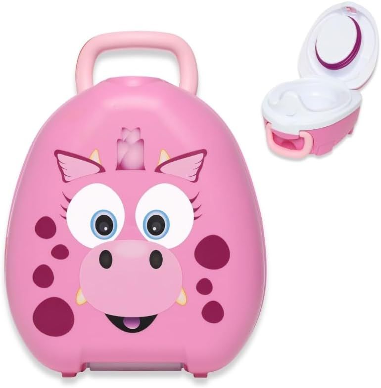 Leakproof Portable Travel Potty for Toddlers – Reusable Potty for Boys &amp; Girls