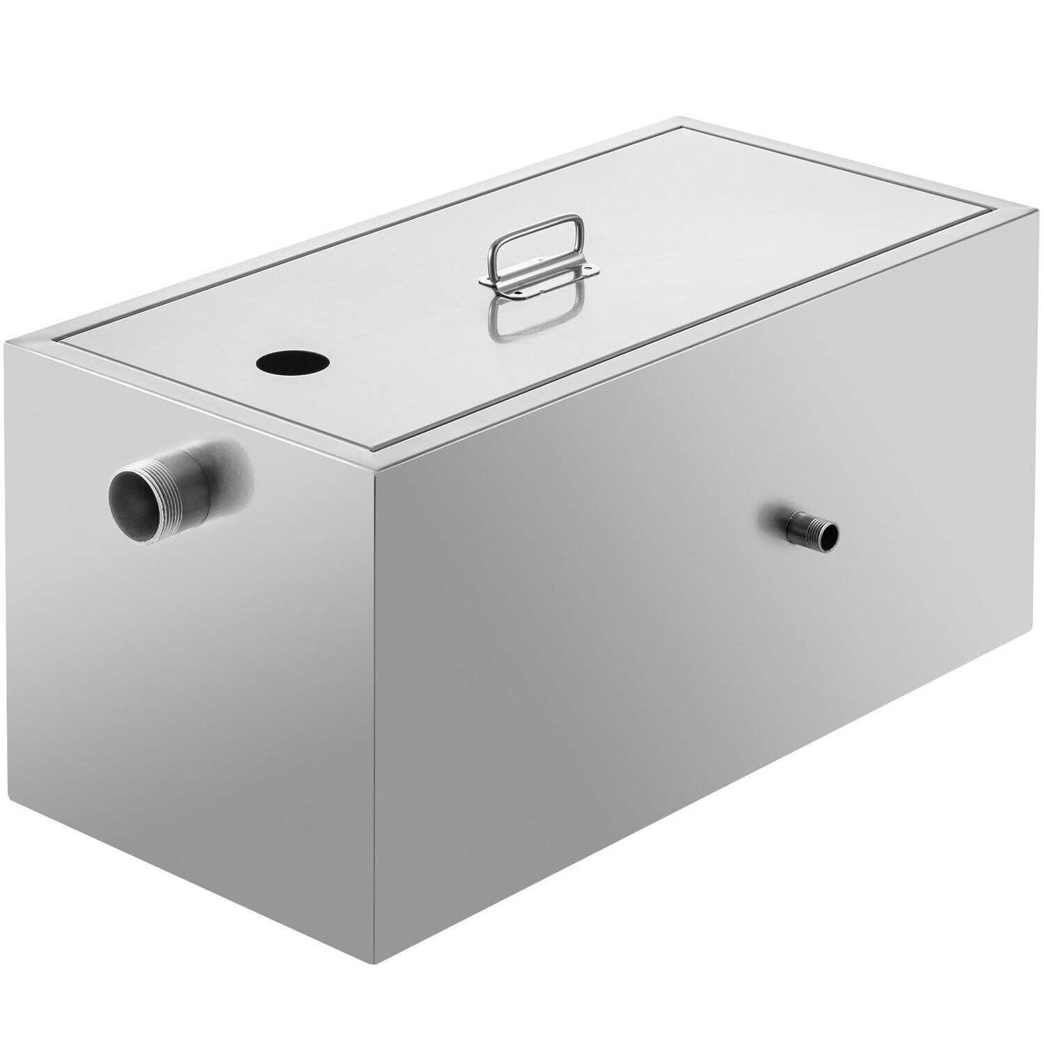 Stainless Steel Commercial Kitchen Grease Trap with Removable Filter