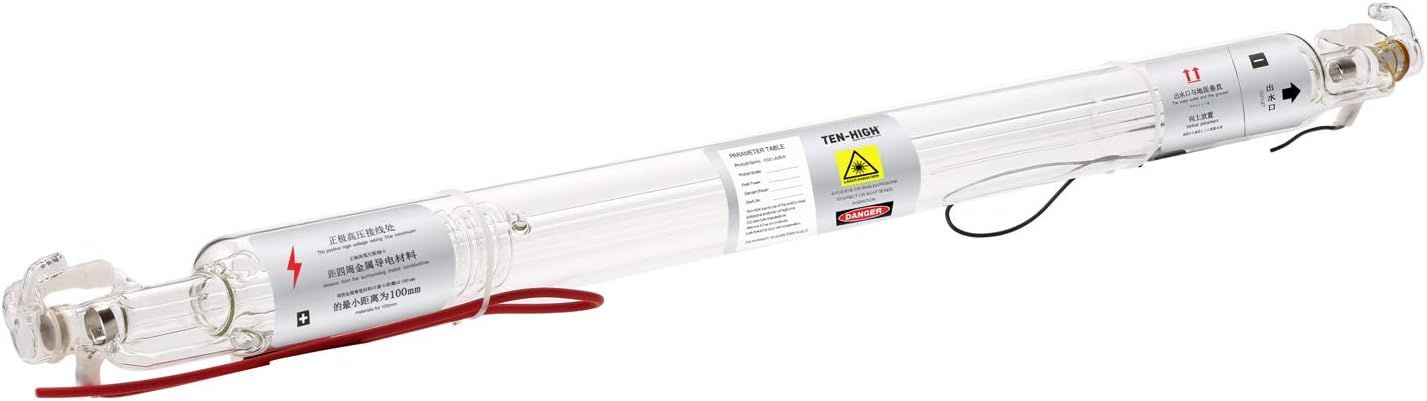 CO2 Laser Tube 60W 1000mm x 50mm Glass Laser Engraving &amp; Cutting Tube