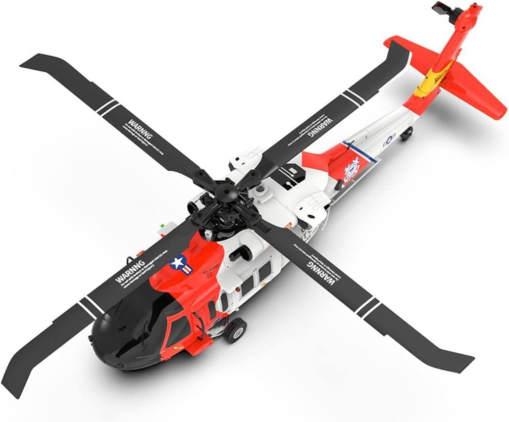 YXZNRC F09-S RC Helicopter 2.4G 6CH Brushless GPS 6-Axis Flight Model