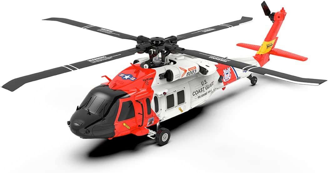 YXZNRC F09-S RC Helicopter 2.4G 6CH Brushless GPS 6-Axis Flight Model