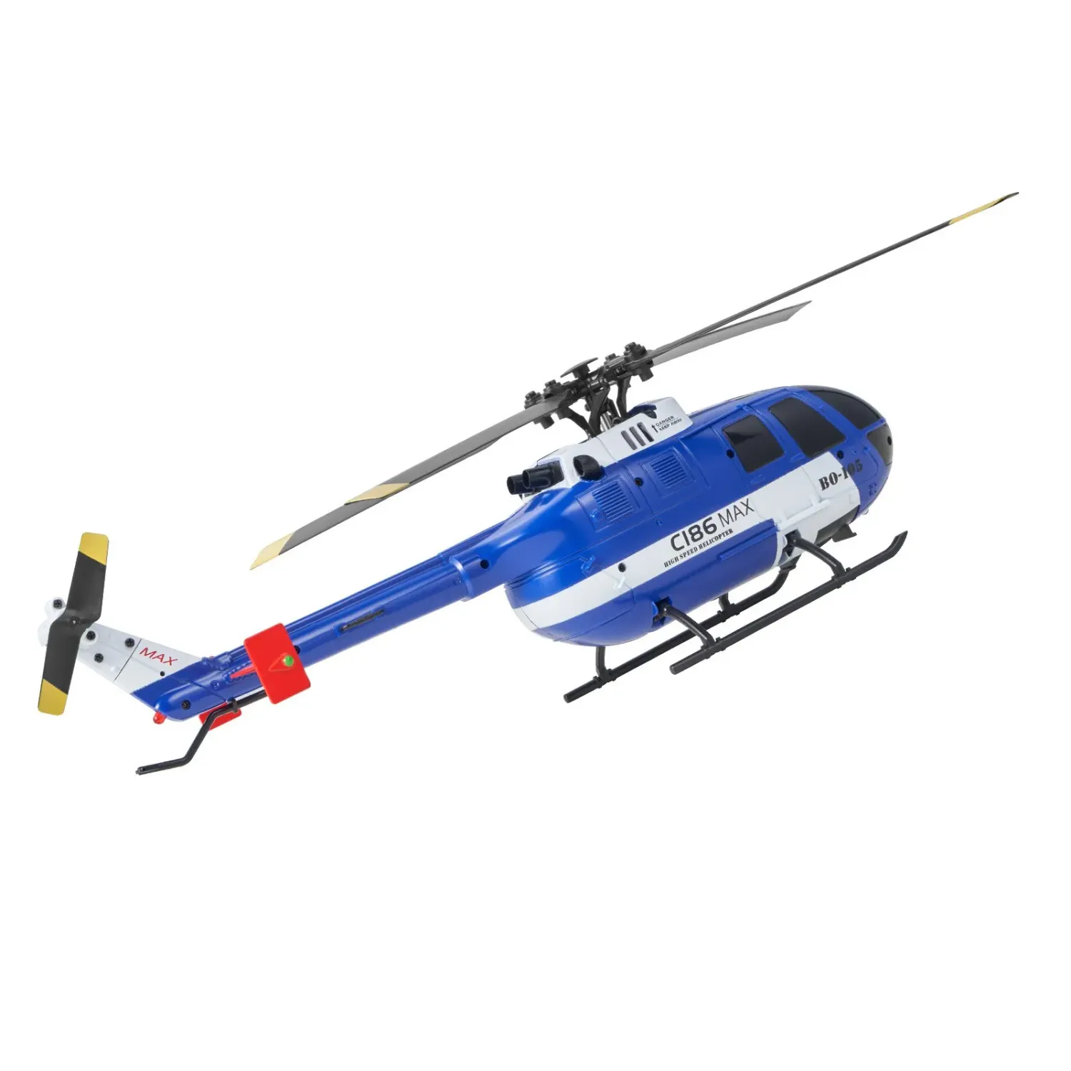 Beginner RC Helicopter — 2.4GHz 4-Propeller Remote Control Aircraft, 6-Axis Gyro Stabilization, One-Key Takeoff/Landing, LED Light, Perfect Gift Toy for Children Ages 8 and Up